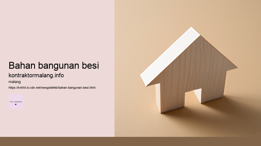 bahan bangunan besi